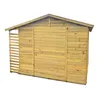 4iQ Holz-Gerätehaus BEN mit Doppeltür und Holzschuppen | Produktbild-Vorschau 4