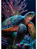 Diamantverfset Schildpad, 5D, voor volwassenen en kinderen, Productafbeelding-voorbeeld 1