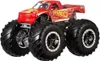 A red Hot Wheels monster truck with large black tires is shown against a white background. Náhľad obrázku produktu