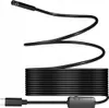 A black endoscope camera with a USB-C connector and a coiled cable is shown against a white background. Voir les images du produit