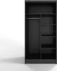 ML Furniture D3 Schiebetüren Kleiderschrank 100 cm mit Produktbild-Vorschau 2
