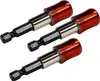 3er Set Schnellwechsel Magnetbithalter mit Bit Verriegelung Produktbild-Vorschau 1