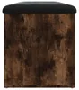 vidaXL Lavice s úložným prostorem kouřový dub 102x42x45 cm Náhled obrázku produktu 6