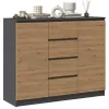 Topeshop 2D4S ANT/ART KPL, Anthrazit, Eiche, 4 Produktbild-Vorschau 3