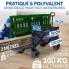 Chariot à bras pliant sans toit 100 kg chargeable avec Voir les images du produit 2