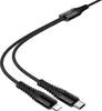 Cavo di ricarica Hoco X123 2 in 1 da USB-C a USB-C e Anteprima dell’immagine prodotto 5