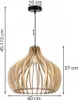 Moderne Led-Deckenhängelampe Aus Holz Produktbild-Vorschau 7