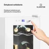 Klarstein vinotéka, 1 zóna, malá, 32 l, sklenené dvere, Náhľad obrázku produktu 6