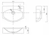 Stamar | Badezimmerschrank, mit Waschbecken, 40 cm, Produktbild-Vorschau 4
