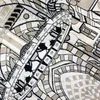 Moderno tappeto da preghiera con architettura di moschea e Anteprima dell’immagine prodotto 2