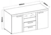 TOP Kommode Sideboard Rumba Wohnwand Wohnzimmer Anbauwand Produktbild-Vorschau 3