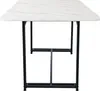Sweiko 140x80cm Schwarz Esstisch mit 4 Stühlen Set,Moderne Produktbild-Vorschau 17