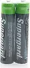 Two batteries are shown side-by-side, wrapped in plastic. Produktbild-Vorschau