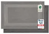 Komfortec 2-tlg. Badvorleger Set Frottee Waschbar 100% Produktbild-Vorschau 1