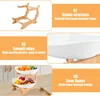 Etagere 2 Etagen, Obstschale 2 Stöckig Aus Kunststoff, Produktbild-Vorschau 5