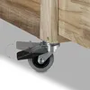 Relaxdays Rollcontainer Holz, 3 Fächer, Produktbild-Vorschau 4