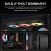 CORSAIR Geh Midi 3500X RSR ARGB (Tempered Glass) Black Produktbild-Vorschau 13