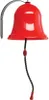 Campana per casetta e torre gioco per bambini rossa Anteprima dell’immagine prodotto 2