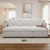 Merax 3 Sitzer Ecksofa Mit Stauraum, Sofa Mit Chaise Longue Produktbild-Vorschau 2