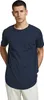 A man wearing a navy blue t-shirt. Produktbild-Vorschau