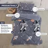 Kinder Wellsoft Bettset Astronaut 155x220 cm, Decke + Produktbild-Vorschau 2