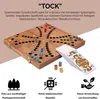 Tock dla 4 graczy z metalowym zapięciem - pole gry 27 x 26 Podgląd zdjęcia produktu 5