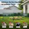 Wiltec Maschendrahtzaun Grün 1x5 m 100 cm Höhe 0,9 mm Produktbild-Vorschau 6