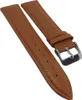 Minott | Uhrenarmband genarbtes Leder braun gepolstert Ton Produktbild-Vorschau 1