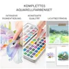 RAGI Aquarellfarben Set 72 Farben Malkasten Tuschkasten Produktbild-Vorschau 3