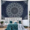 Tapis mandala bohème, tapis hippie, paon psychédélique, Voir les images du produit 2