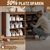 ROSEJANE, stojan na topánky, 30 kusov, biela farba. Úsporný Náhľad obrázku produktu 6