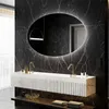 Badspiegel mit Beleuchtung 150 x 80 cm   - LED Farbe Produktbild-Vorschau 1