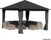 Alu Pavillon INFINITY 4x4m dunkelgrau Produktbild-Vorschau 8