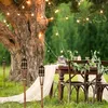 Torce da giardino Relaxdays, set da 10, in bambù, torce a Anteprima dell’immagine prodotto 3