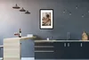 MuchoWow® Gerahmtes Poster Gemälde - Ölfarbe - Frau - Wein Produktbild-Vorschau 2