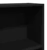 vidaXL Regał czarny 40x24x143 cm Materiał drewnopochodny Podgląd zdjęcia produktu 7