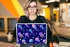 MuchoWow® Laptop Aufkleber Sticker Cover Quallen - Neon - Produktbild-Vorschau 5