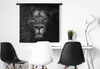 MuchoWow® Wandteppich Wandbehang Tiere - Löwe - Raubtier - Produktbild-Vorschau 3