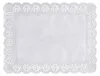 Papstar napperons en papier rectangulaire blanc 40 x 30 mm Voir les images du produit 1