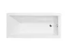 Badewanne MODERN 180x80 mit Füßen, mit Siphon und Schürze Produktbild-Vorschau 3