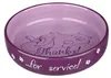 TRIXIE Napf, flach, Thanks for Service, Keramik, 0,3 l/ø 15 Produktbild-Vorschau 2