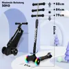 TolleTour Kinderroller Klappbar Tretroller Cityroller LED Produktbild-Vorschau 2