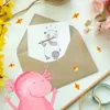 Mr. & Mrs. Panda Grußkarte Flöte Leben - Weiß - Geschenk, Produktbild-Vorschau 4