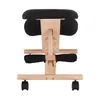 Kondela Ergonomischer Kniestuhl Groko - schwarz / buche Produktbild-Vorschau 5