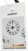HSXL – Große industrielle Wanduhr aus schwarzem Metall – Produktbild-Vorschau 9