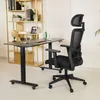 di volio ergonomické křeslo Piozano – Černé Náhled obrázku produktu 6