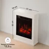 KAMINIO Elektrický krb KALLE - Elektrický stojací krb s Náhľad obrázku produktu 6