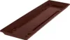 Geli Balkonkasten Untersetzer STANDARD Braun  50 cm - Produktbild-Vorschau 1