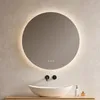 EMKE Specchio da bagno a LED rotondo da 80 cm con Anteprima dell’immagine prodotto 1