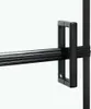 vidaXL Bad-Duschschirm Schwarz und Transparent 116 x 68 x Produktbild-Vorschau 7